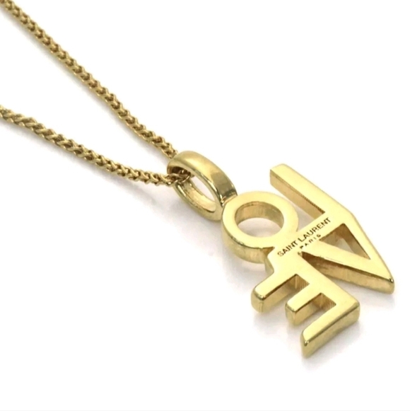 YSL NWTs LOVE Necklace - Picture 8 of 8